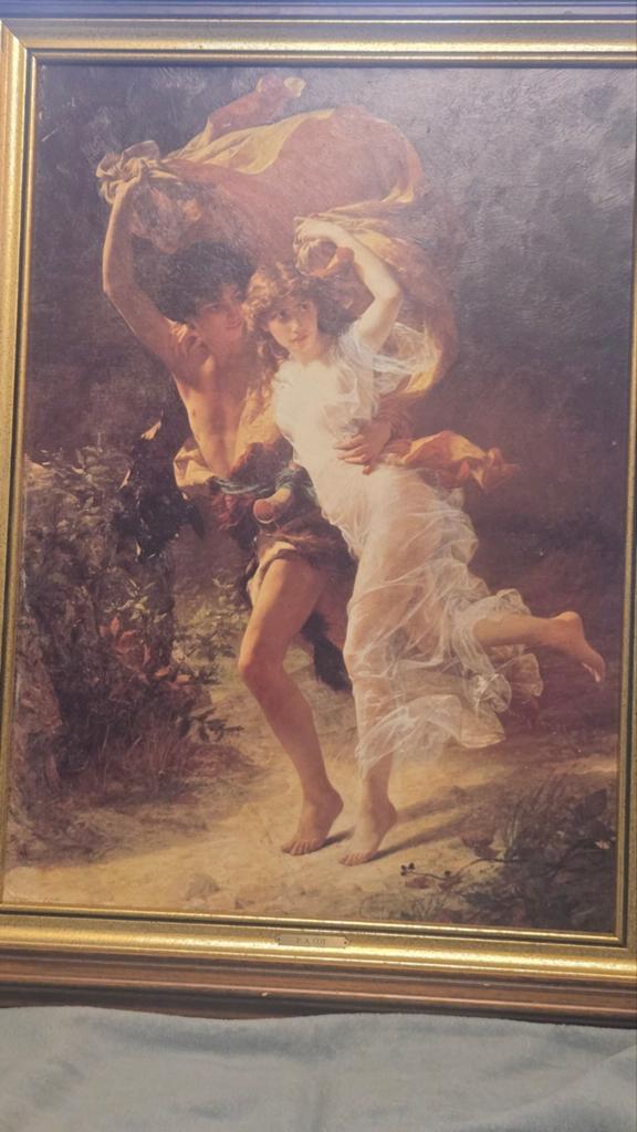 Pierre Auguste Cot schilderij