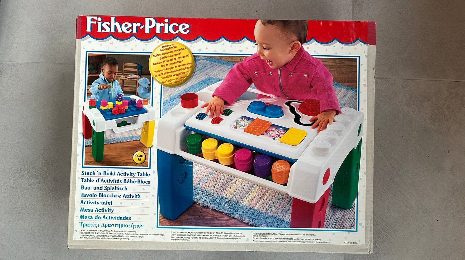 Fisher-Price kleuter activiteitentafel, Ophalen of Verzenden, Nieuw