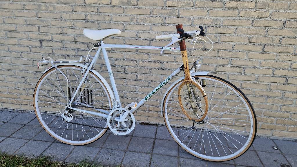 Verzamelobject: Vintage Peugeot tennis Club fiets, Fietsen en Brommers, Ophalen, Velgrem, Peugeot, Jaren '60 of nieuwer