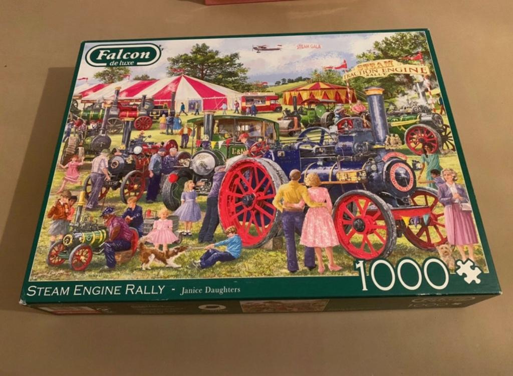 Falcon puzzel, Hobby en Vrije tijd, Ophalen, 500 t/m 1500 stukjes, Gebruikt, Legpuzzel