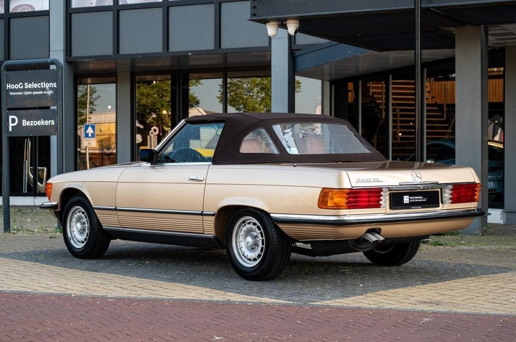 Mercedes-Benz SL-Klasse 380 SL (automatique), Autos, Cuir, Achat, Entreprise, Autres couleurs