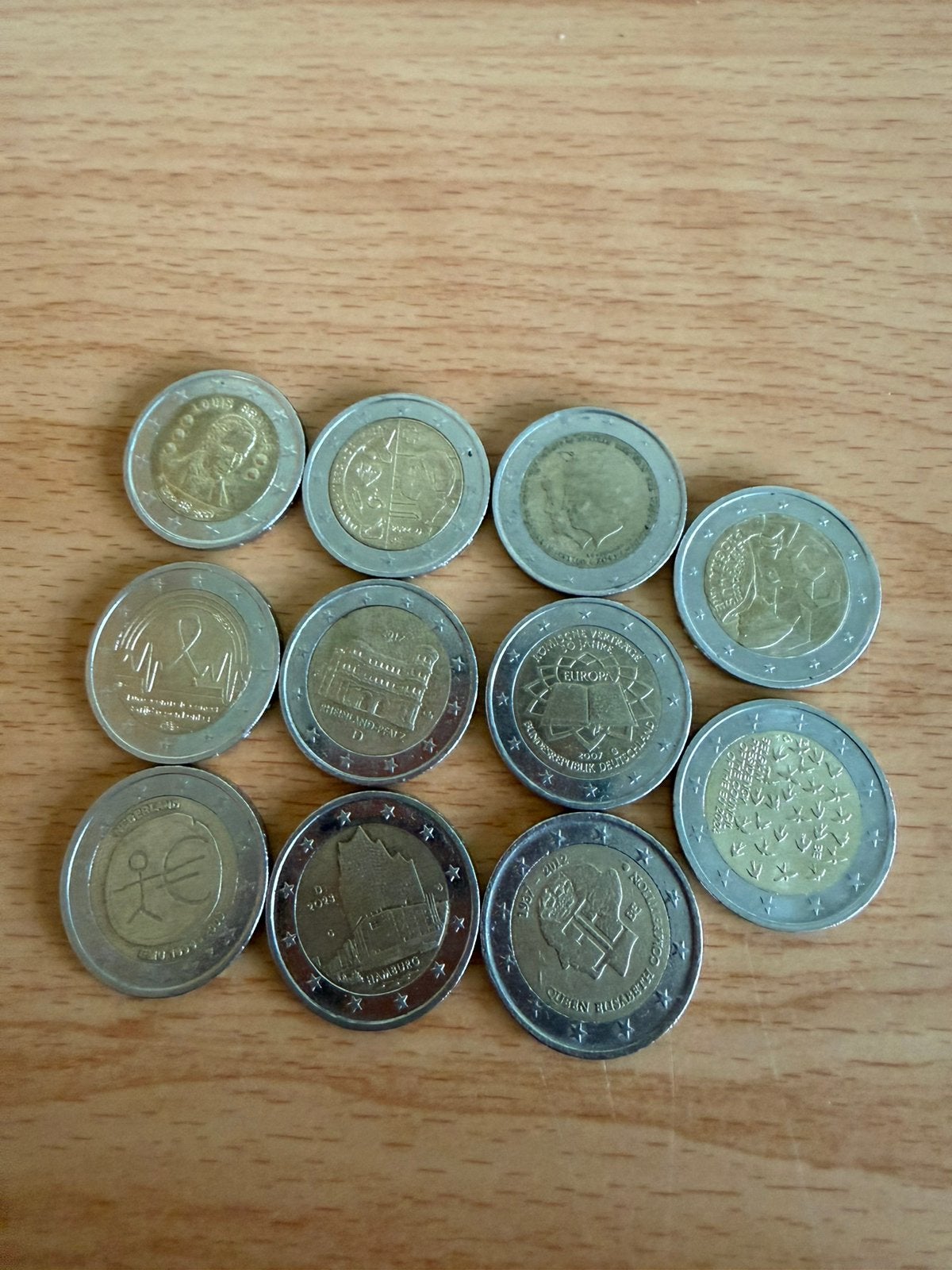 2 Euro munten, Ophalen, 2 euro