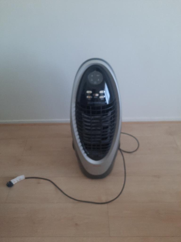 refroidisseur d'air Honeywell CS10XE intérieur évaporatif, 60 à 100 m³, Enlèvement, Utilisé, Ventilateur sur pied