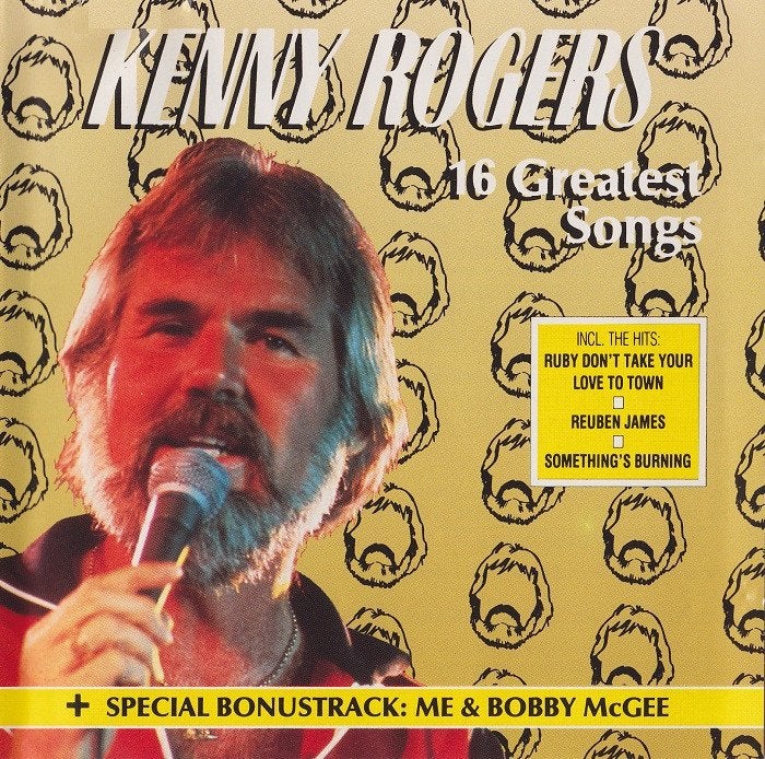 SALE--CD KENNY ROGERS - 16 Greatest Songs, Verzenden