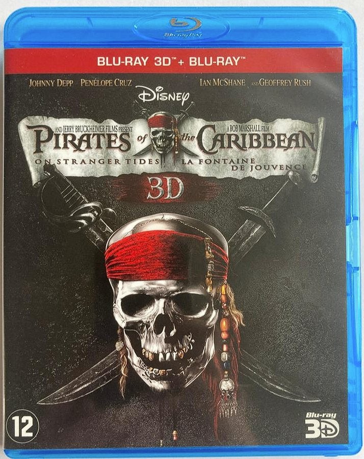 Pirates des Caraïbes : Sur Stranger Tides, CD & DVD, Enlèvement ou Envoi, Néerlandais, Comme neuf, Blu-ray