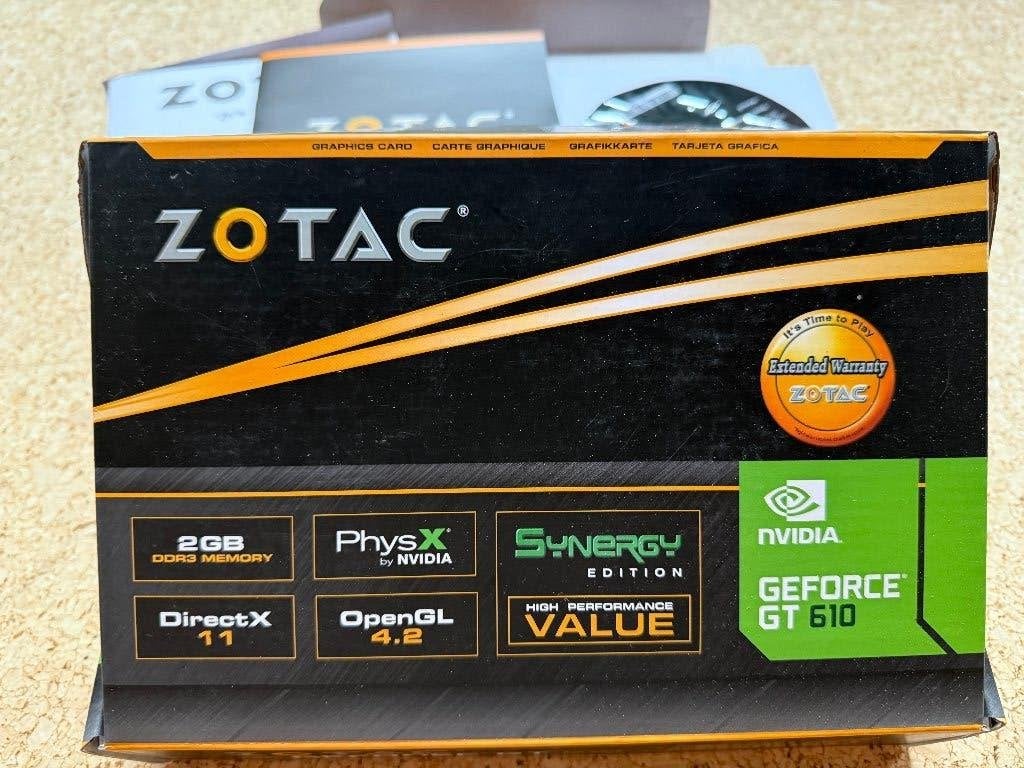 Zotac GeForce GT610 grafische kaart, Computers en Software, Ophalen of Verzenden, Nieuw, GDDR3, Nvidia