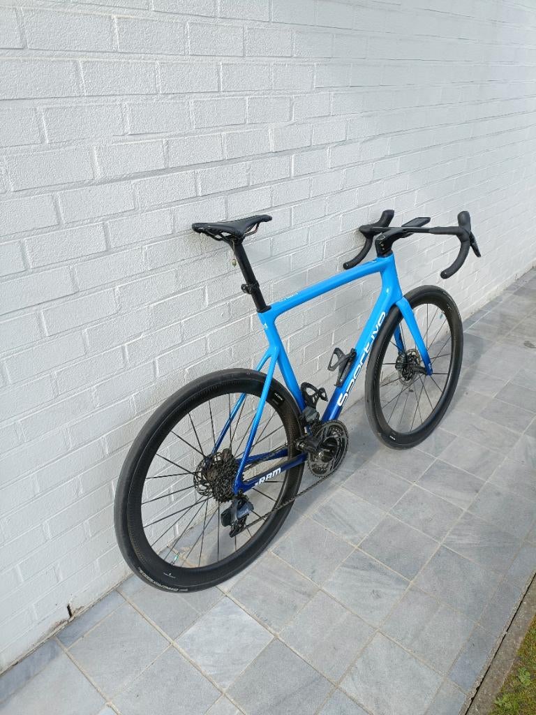 Koersfiets, 28 inch, Gebruikt, Carbon, 10 tot 15 versnellingen