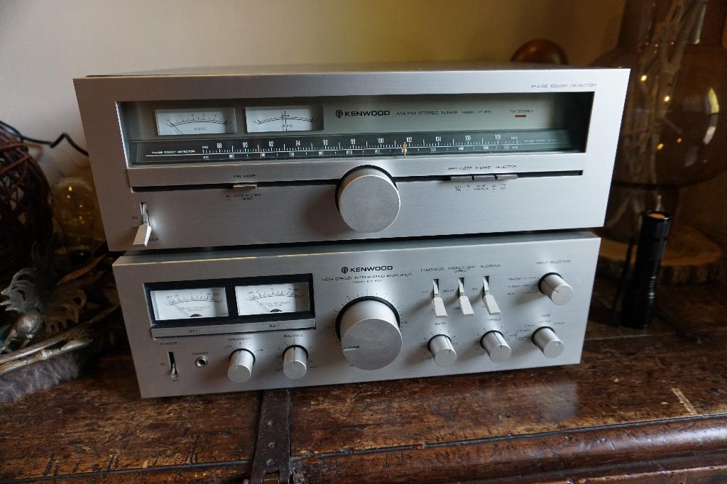 Kenwood Set voor opmaak KA501 + KT615, Audio, Tv en Foto, Stereoketens, Ophalen, Gebruikt, Tuner of Radio, Overige merken
