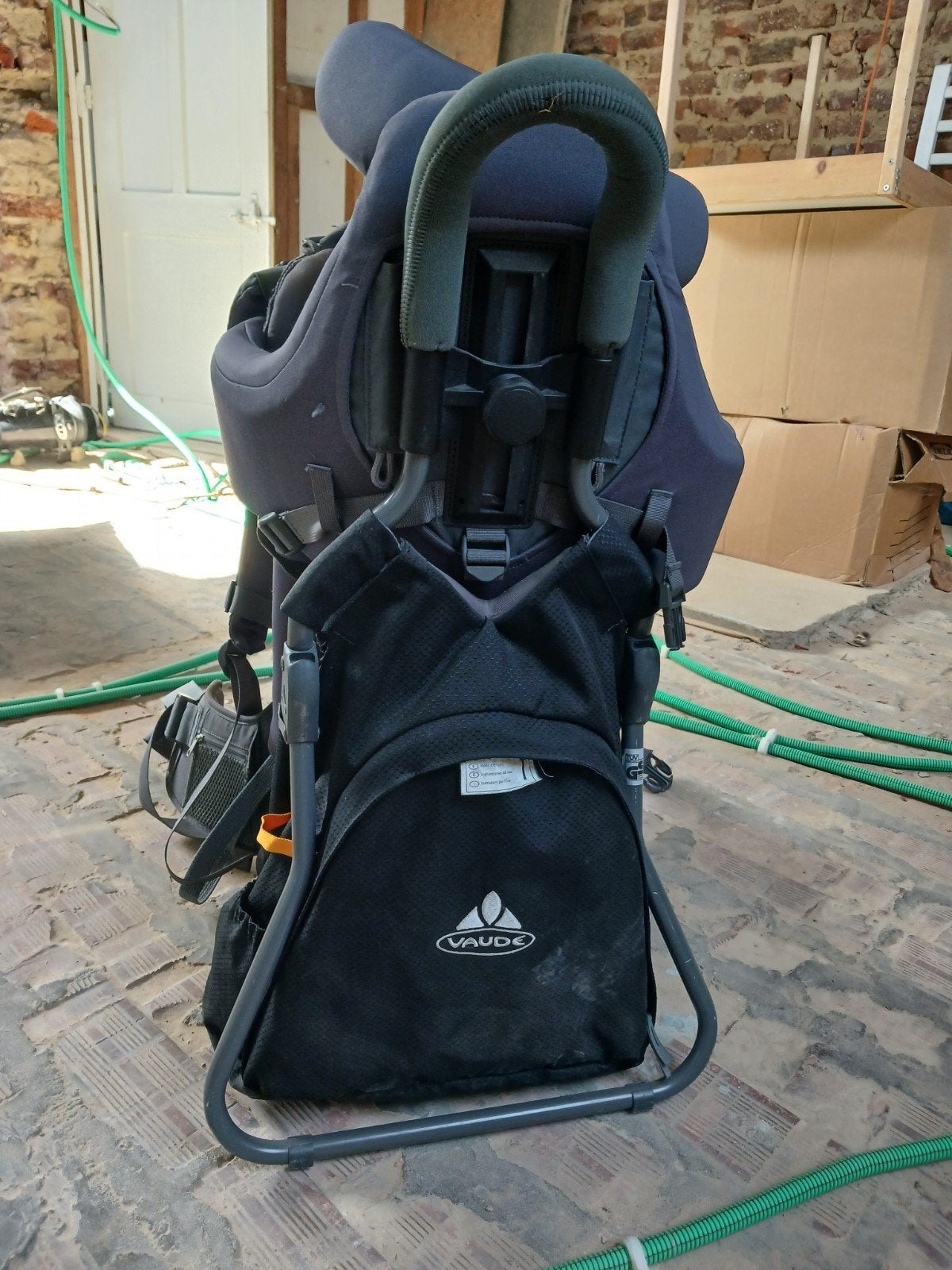 Vaude draagrugzak, Kinderen en Baby's, Gebruikt, Overige typen, Rug, Ophalen