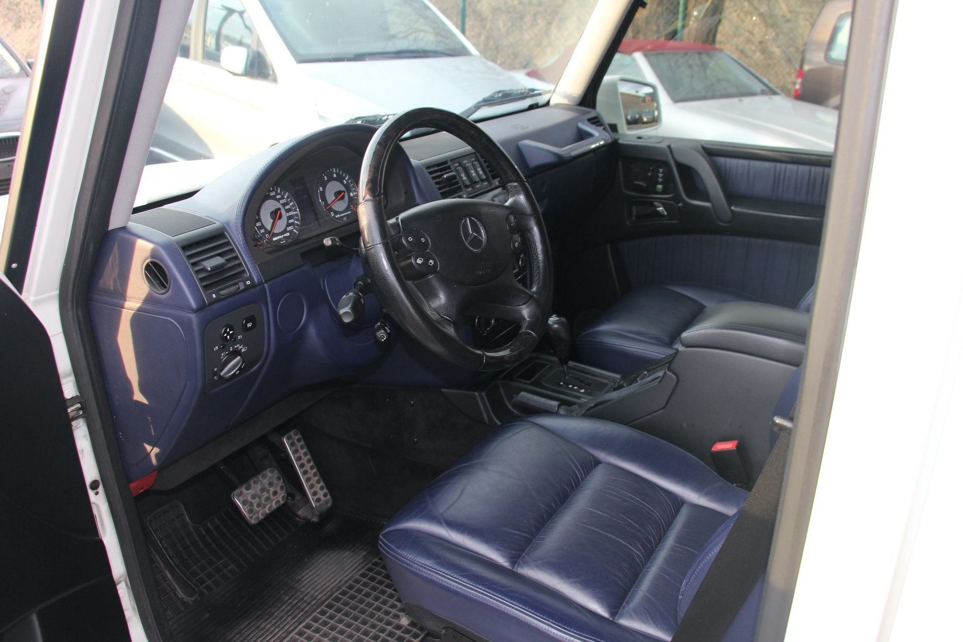 Mercedes G 55 Amg, Auto's, Automaat, Gebruikt, Wit, Bedrijf
