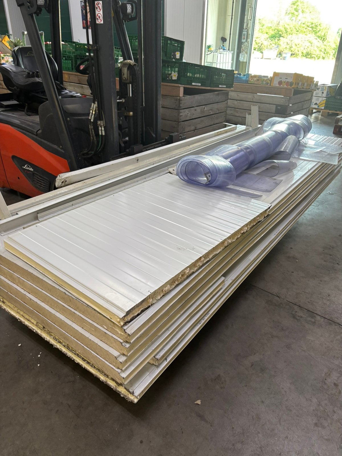 frigo panelen 6 cm dik, Ophalen, Zo goed als nieuw