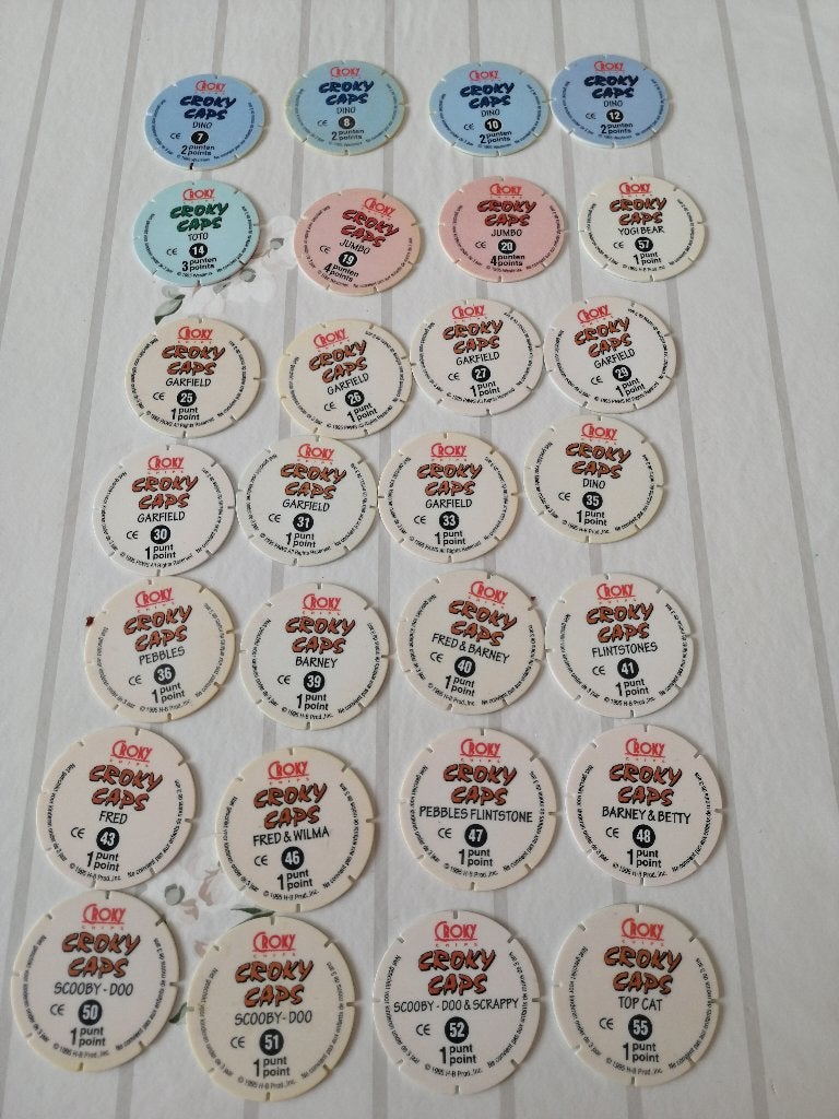 flippo's croky crokycaps, Collections, Enlèvement ou Envoi