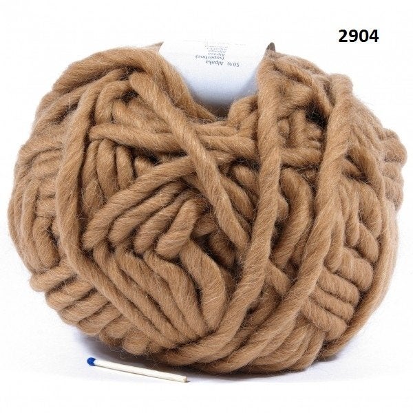 SMC SELECT Highland Alpaca coloris 2904, Hobby en Vrije tijd, Breien en Haken, Ophalen of Verzenden, Nieuw, Breien, Wol of Garen