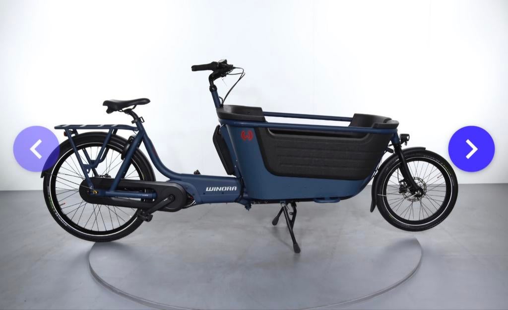 Bakfiets, Ophalen