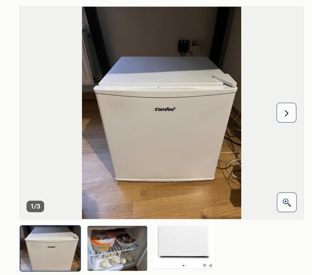 Comfee Mini Freezer 43 L_Excellent Condition, Elektronische apparatuur, Ophalen, Zonder vriesvak, Minder dan 85 cm, 45 tot 60 cm
