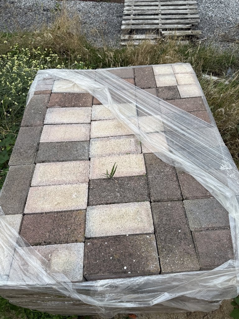 Klinkers, Jardin & Terrasse, Pavé & Dalles, Utilisé, Briques, 10 m²² ou plus, Enlèvement