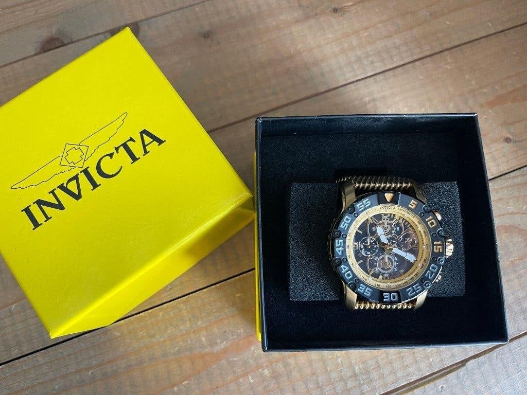 Invicta Racing - JM Limited Edition Herenhorloge, Handtassen en Accessoires, Polshorloge, Zo goed als nieuw, Ophalen, Overige merken