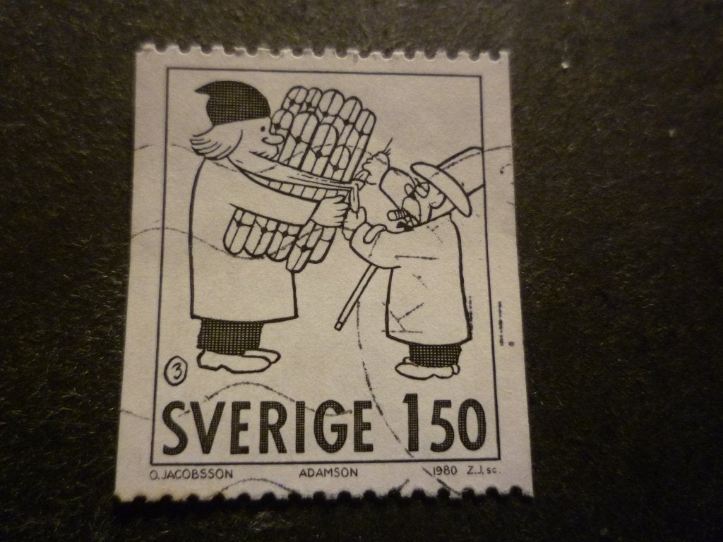 Zweden/Suède 1980 Mi 1126C(o) Gestempeld/Oblitéré, Postzegels en Munten, Postzegels | Europa | Scandinavië, Verzenden, Zweden