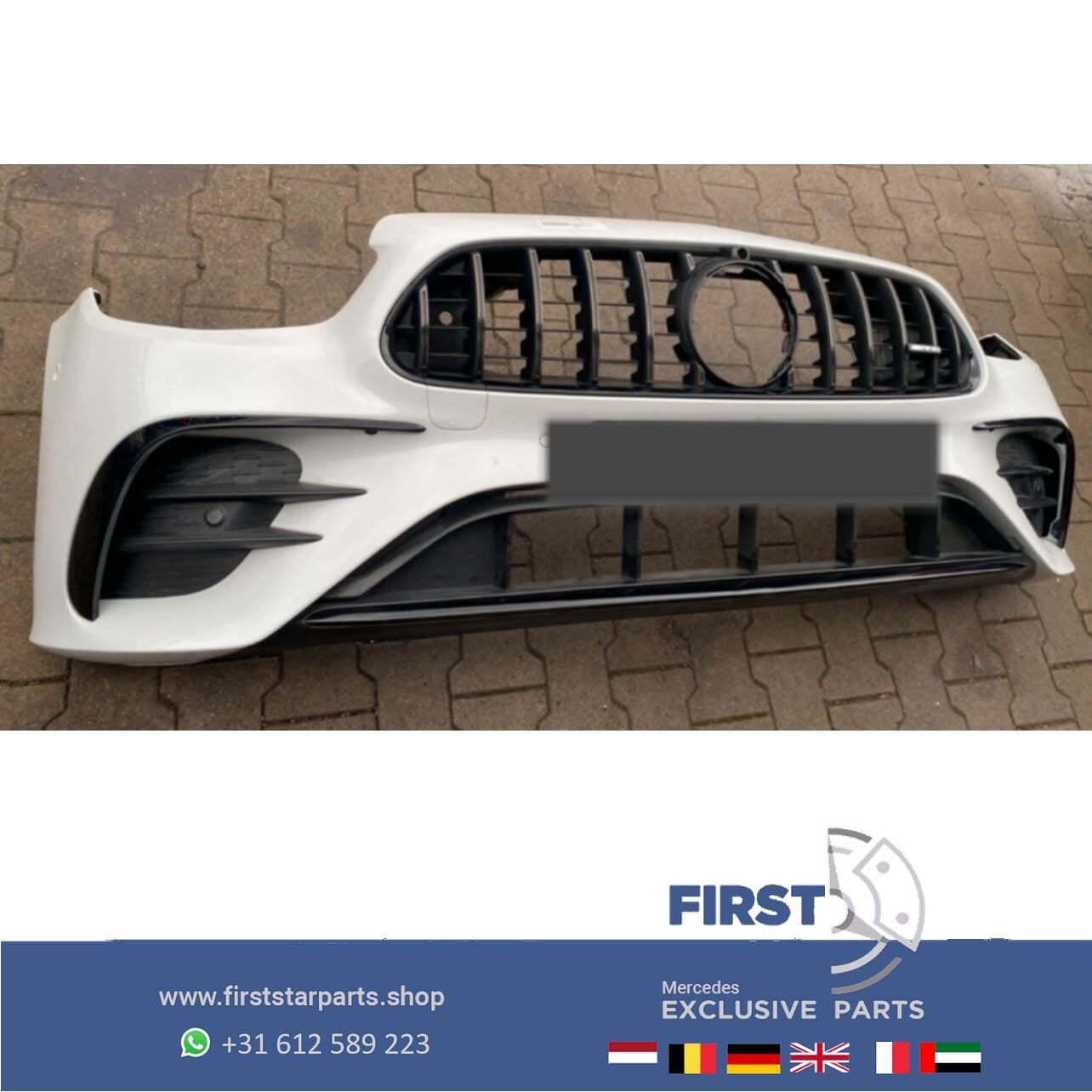 A2388855401 W213 AMG BUMPER W238 E43 E53 FACELIFT AMG VOORBU, Utilisé, -, Avant, -