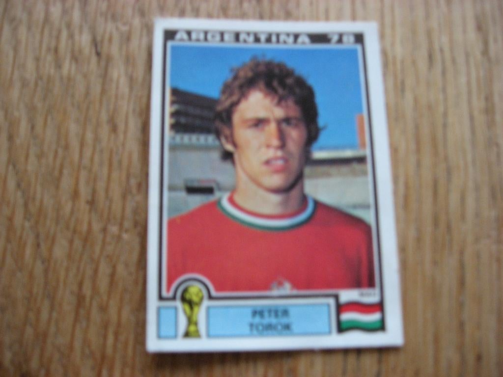 Autocollant Panini Argentina 78 World Cup No 65 Peter Torok, Enlèvement ou Envoi, Autocollant