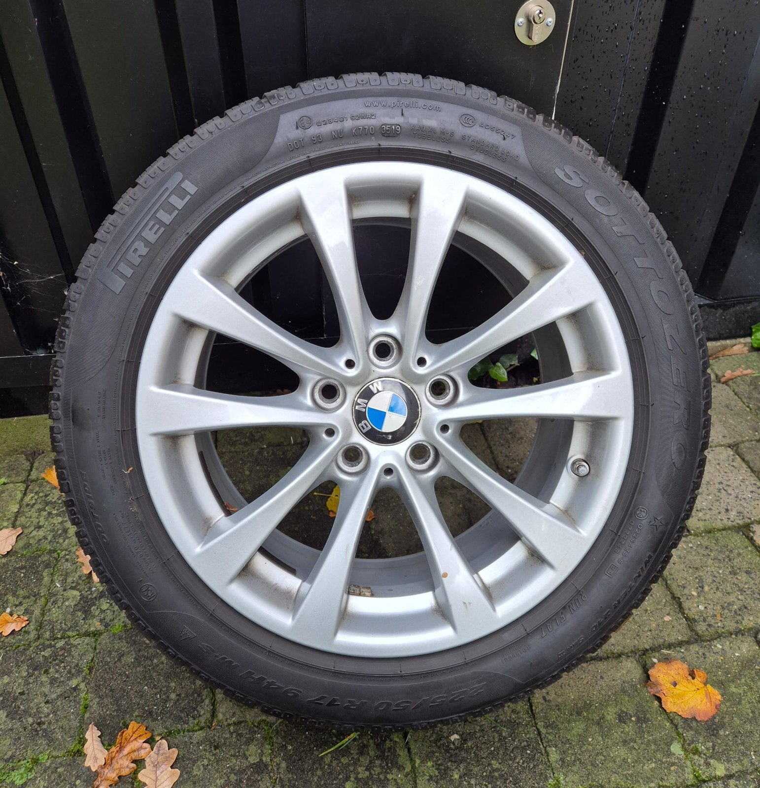 BMW set winterwielen Pirelli - F30/F31/F32/F33/F36, Ophalen, Gebruikt, 17 inch, Winterbanden