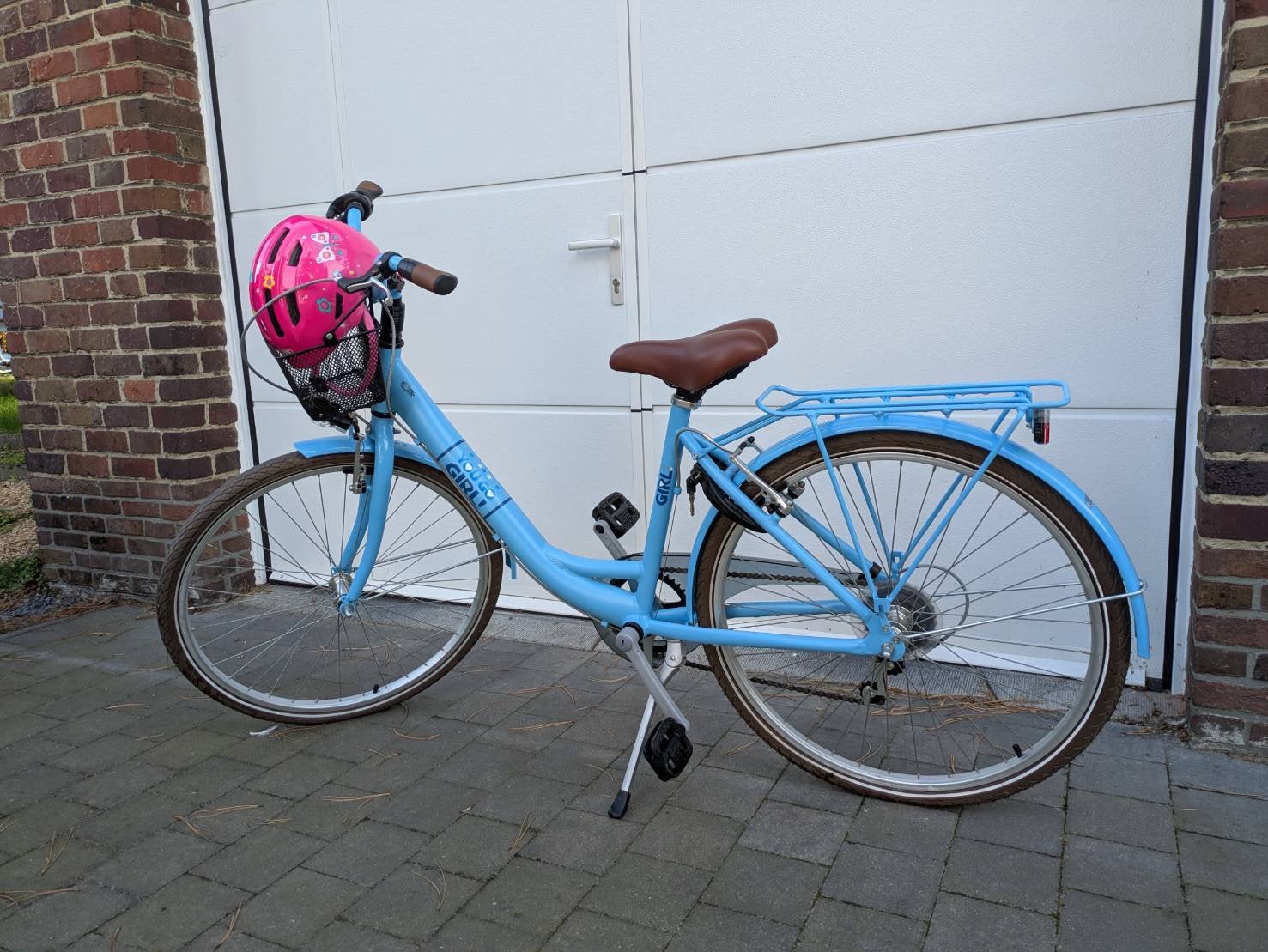 Kinderfiets 26 inch, BIKE FUN YOU GO GIRL, blauw, Vélos & Vélomoteurs, Enlèvement, Comme neuf