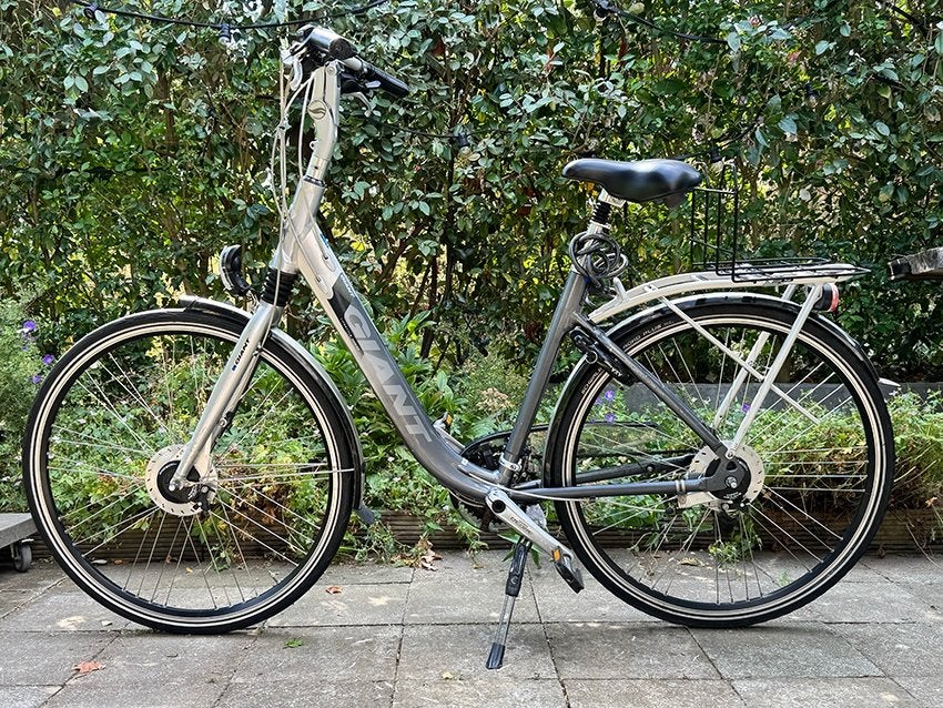GIANT DAMES FIETS, Fietsen en Brommers, Fietsen | Dames | Damesfietsen, Gebruikt, Giant, Versnellingen, 50 tot 53 cm, Trommelrem