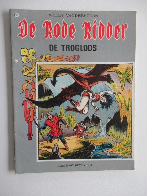 de rode ridder...nr.107...de troglods.............1st, Ophalen of Verzenden, Gelezen