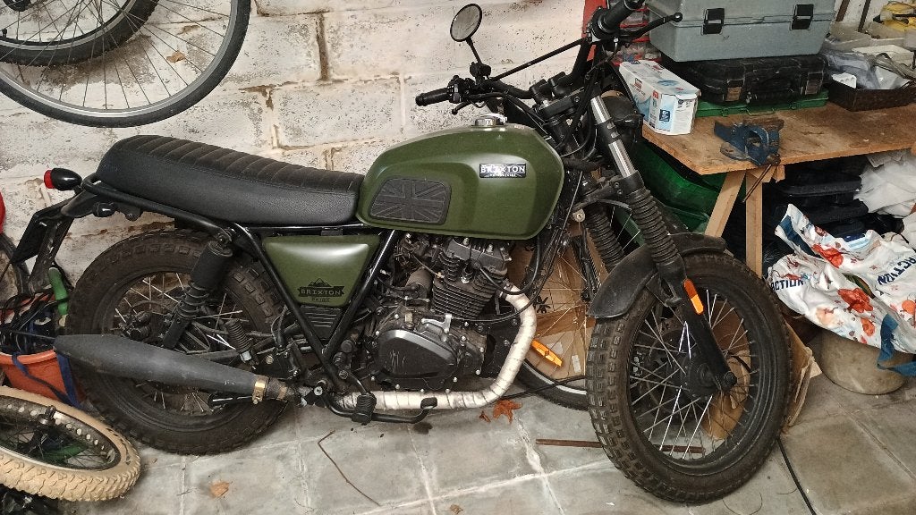 Brixton 125 motorfiets, Motoren, Occasion, 11 kW of minder, 124 cc, Handgeschakeld