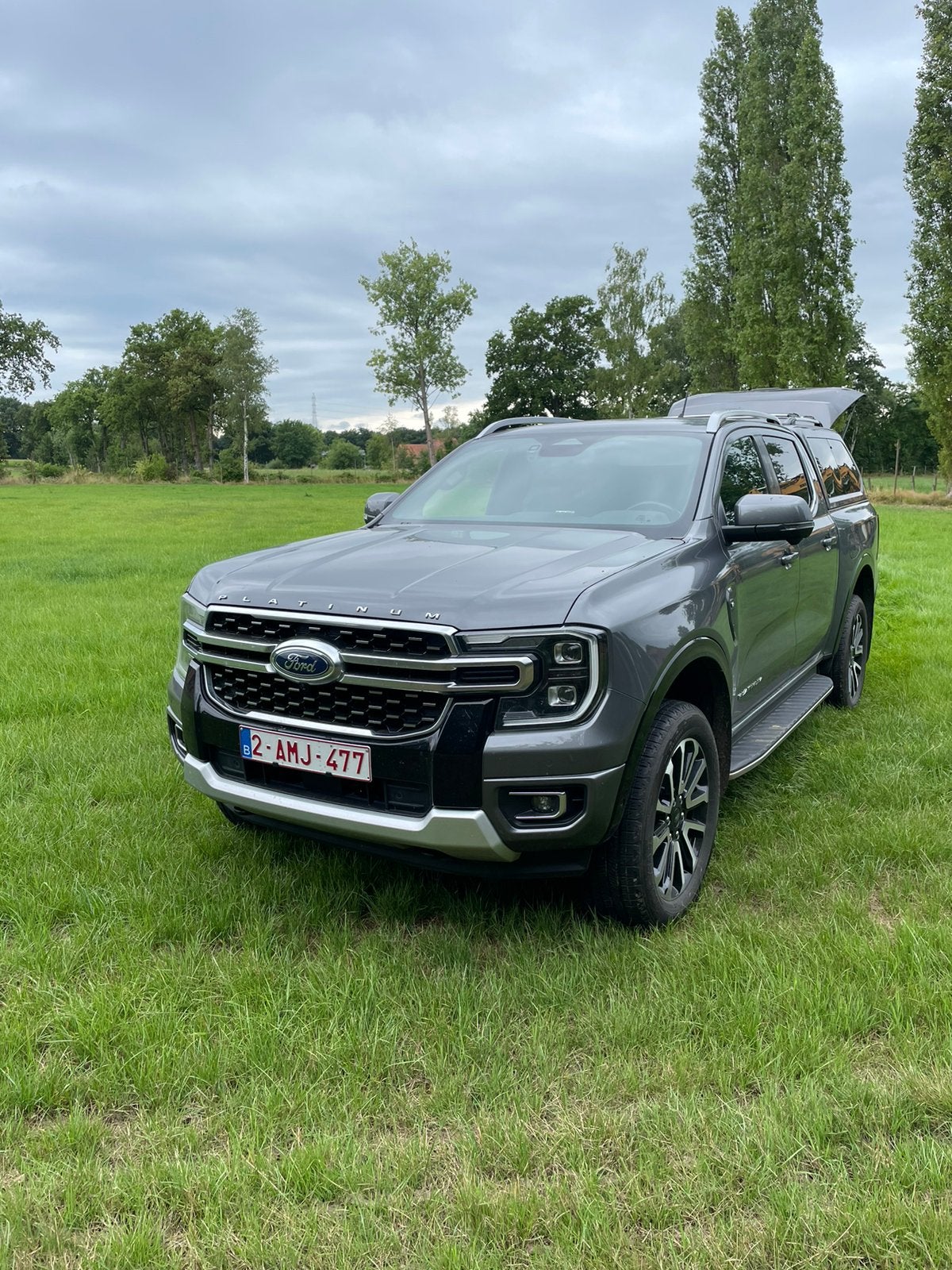 Ford Ranger Platinum V6, Autos, Ford, Argent ou Gris, Achat, Euro 6, Noir