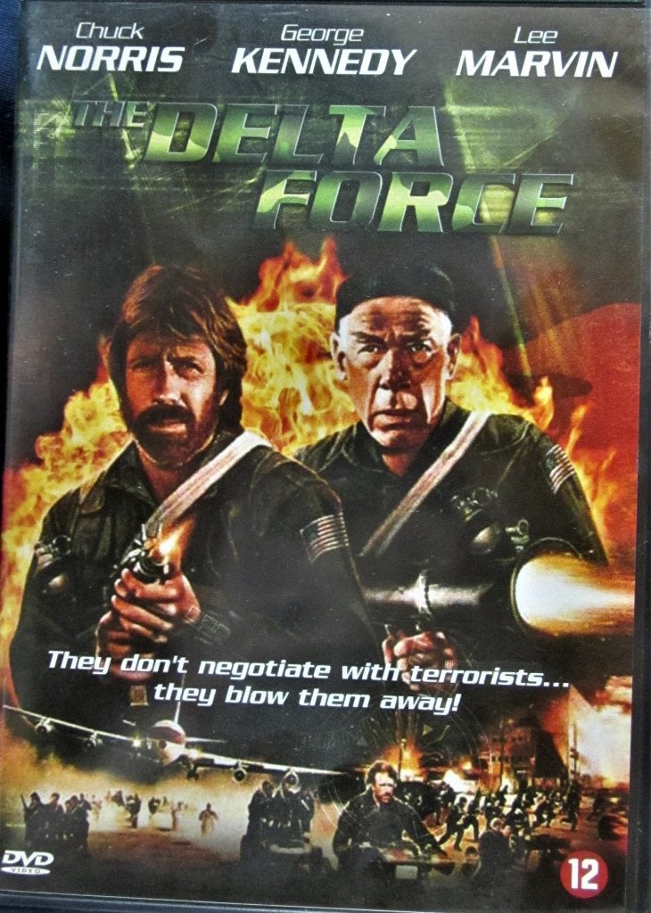 DVD ACTIE- DELTA FORCE  (ZELDZAME DVD) CHUCK NORRIS, Alle leeftijden, Ophalen of Verzenden, Zo goed als nieuw, Actiethriller