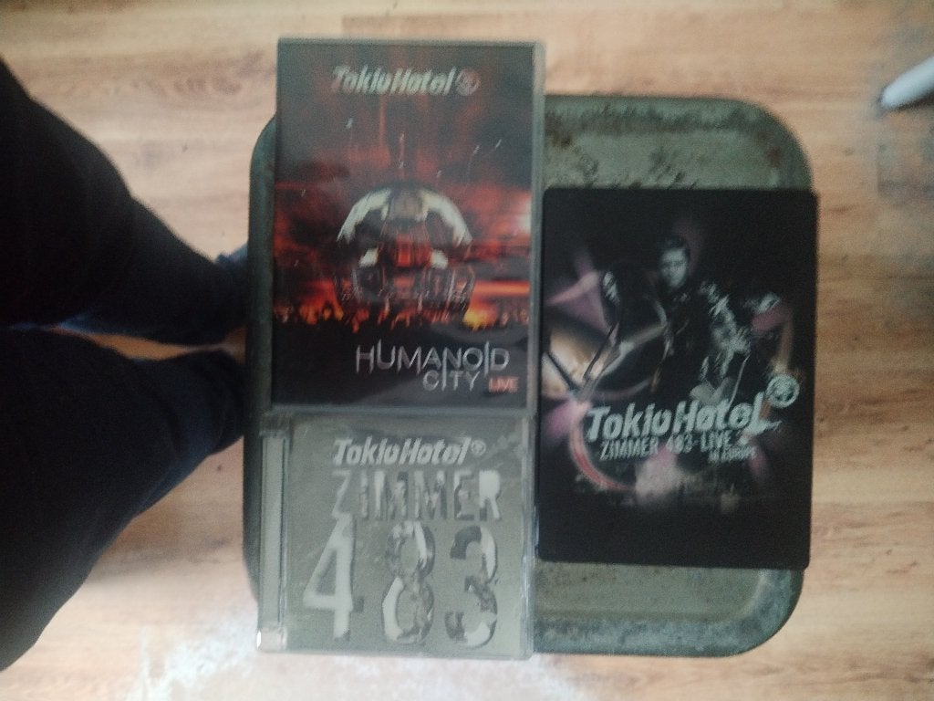 Tokio Hotel DVDs en CD, Envoi, Concert