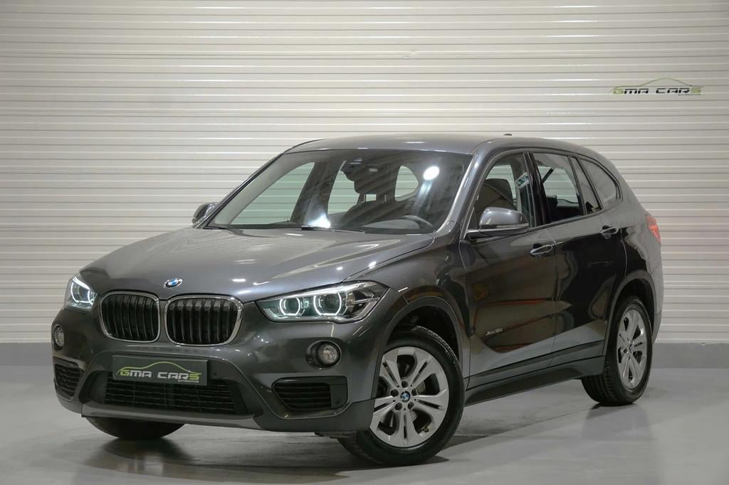BMW X1 2.0 dA xDrive18 Aut-Navi-Airco-Cam-PDC-Garantie, Autos, BMW, X1, Argent ou Gris, Achat, Entreprise