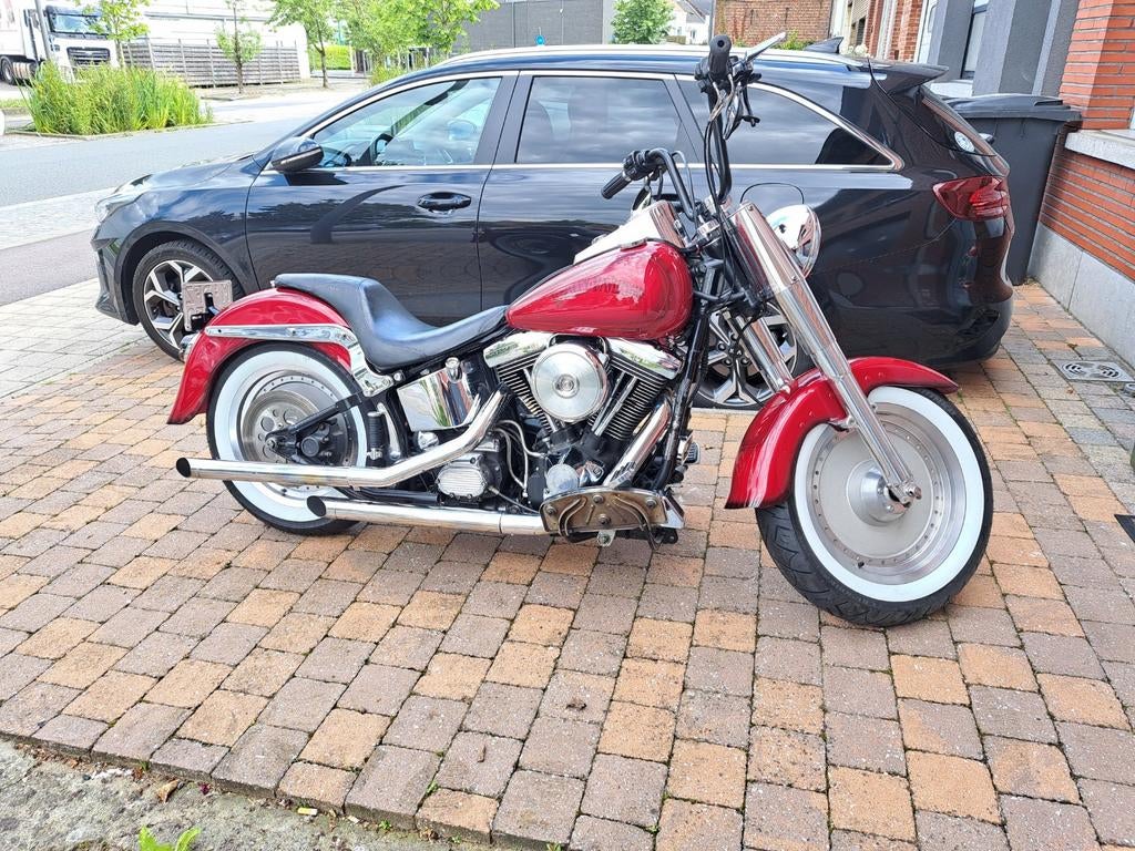 Harley davidson fatboy evo 1999 te koop, Motoren, Motoren | Harley-Davidson, Particulier