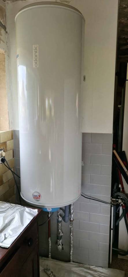 Elektrische boiler Atlantic 200liter, Ophalen, Gebruikt, 100 liter of meer, Boiler