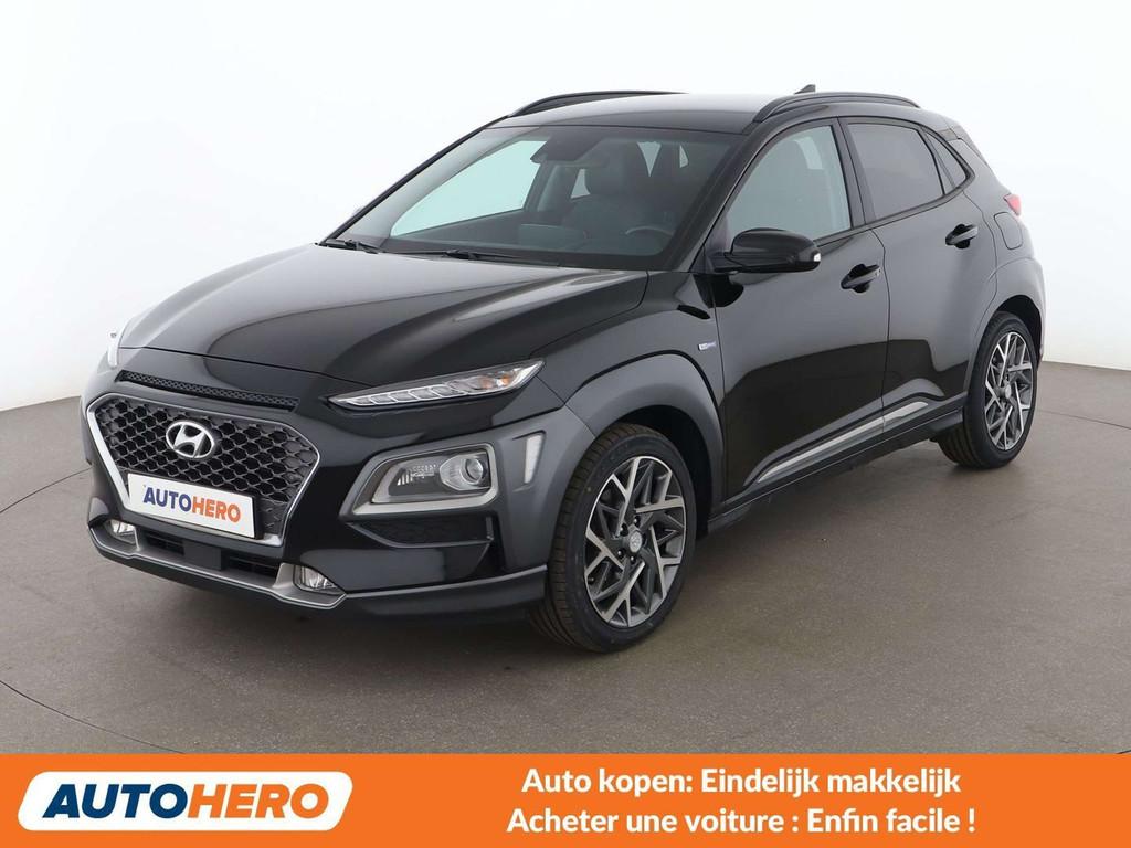 Hyundai KONA 1.6 Hybrid Premium 2WD (automatique), Autos, Hyundai, Cuir, Achat, Euro 6, 5 portes