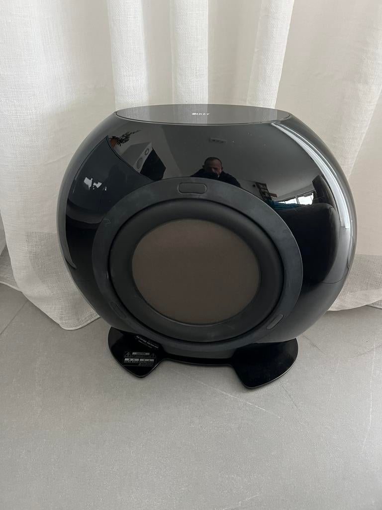 Kef sub + front + center, Gebruikt, 60 tot 120 watt, Complete surroundset, Ophalen