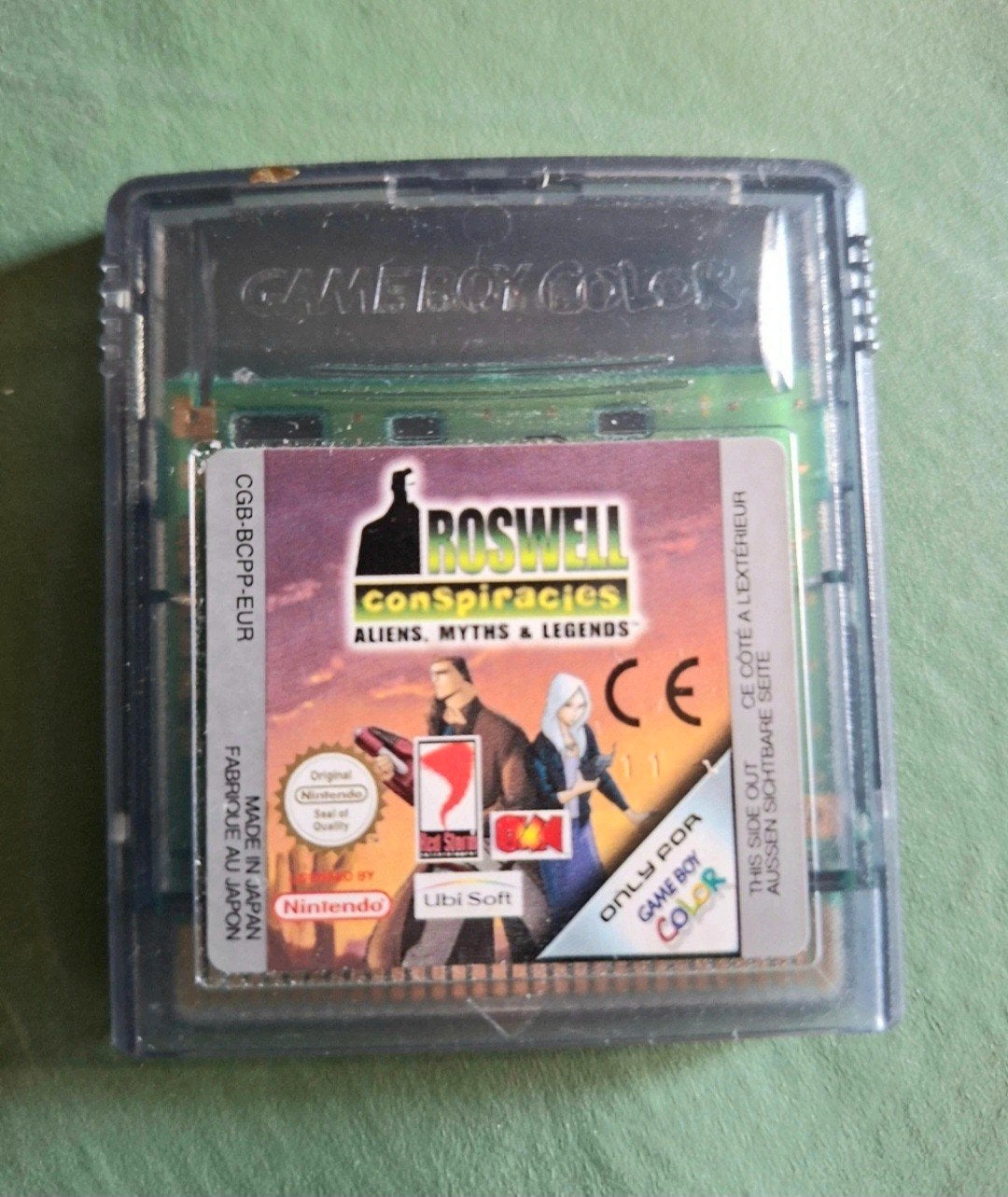Jeu game boy color Roswell