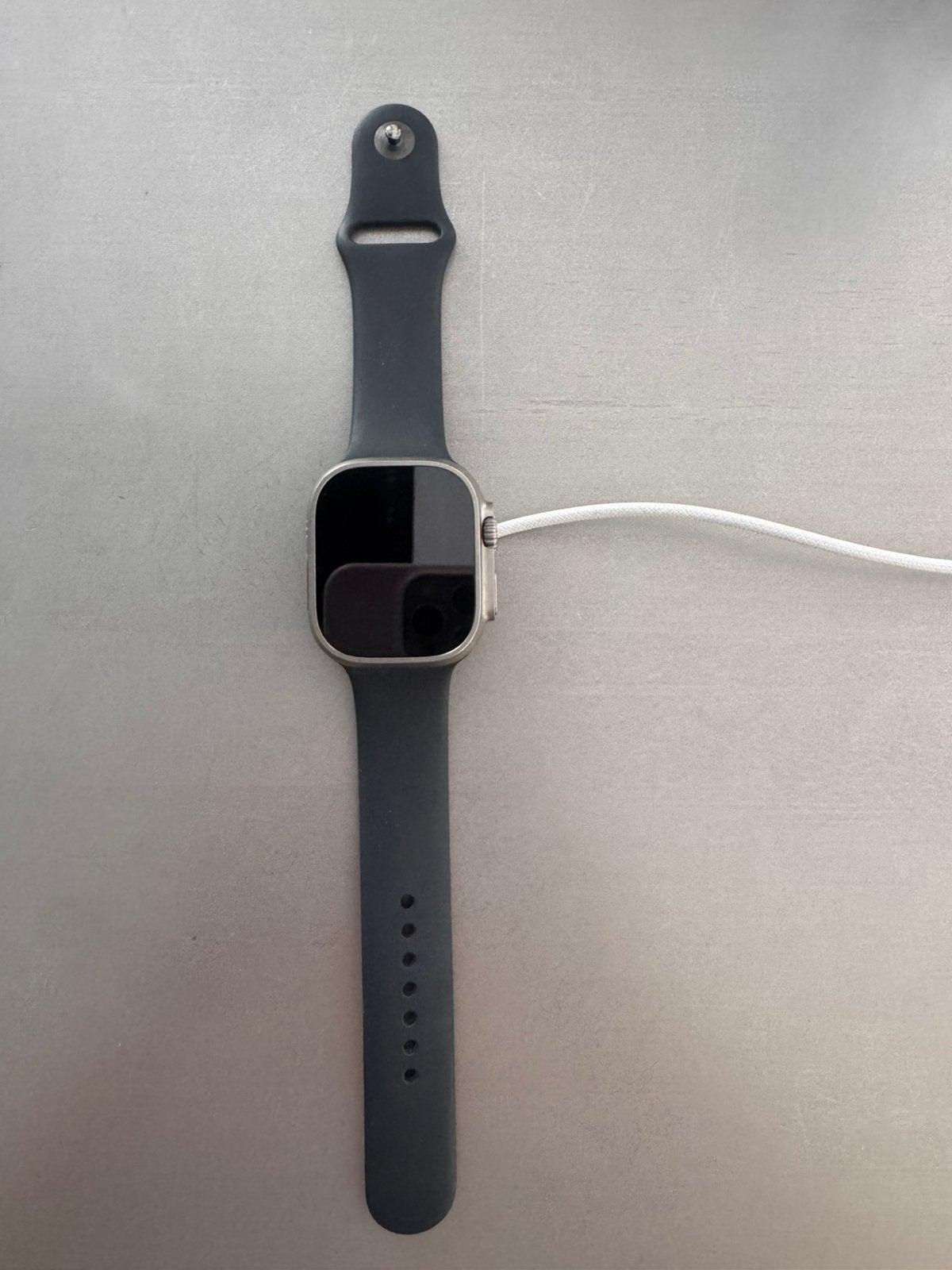 Apple watch Ultra 2 - 49 mm Titanium - Uitstekende staat, Ophalen, GPS, Zo goed als nieuw, Zwart