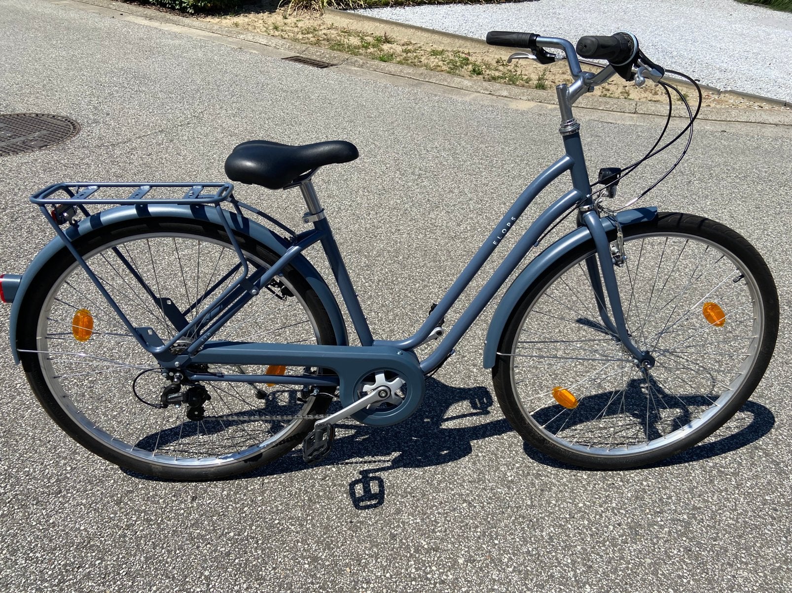 Stadsfiets Elops - laag frame - 28 inch, Fietsen en Brommers, Fietsen | Dames | Damesfietsen, Zo goed als nieuw, Overige merken