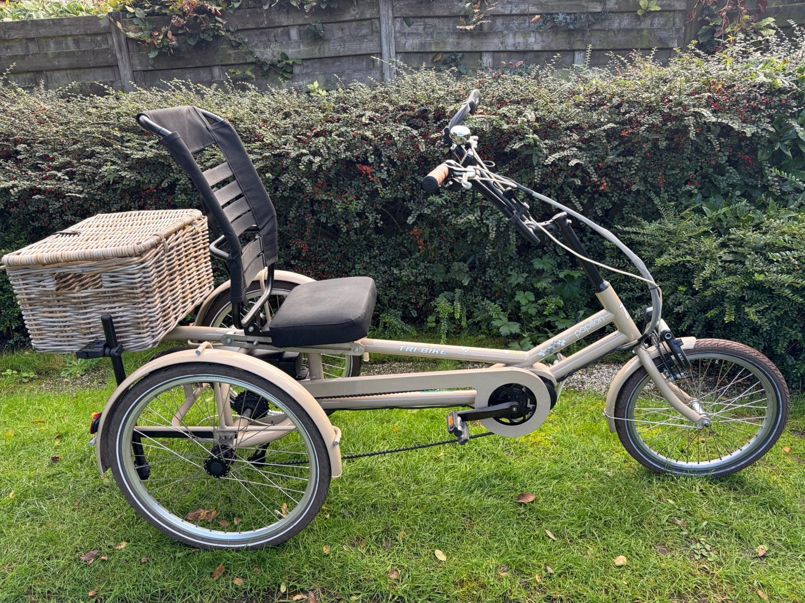 Elektrische Tri - Bike Papillon met Factuur-Nog in Garantie, Ophalen, Zo goed als nieuw