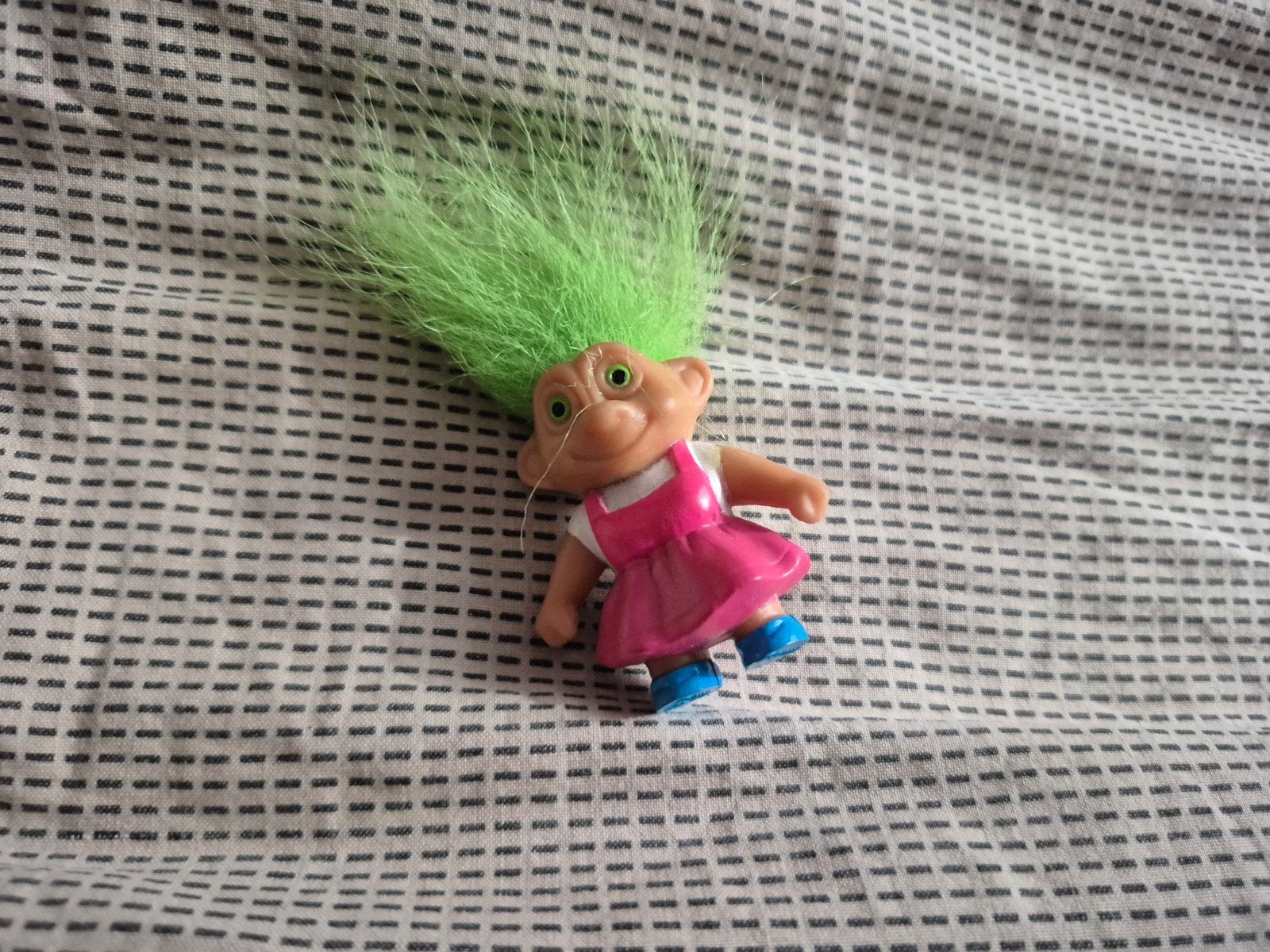 Troll klein popje vintage, Verzamelen, Poppetjes en Figuurtjes, Ophalen of Verzenden