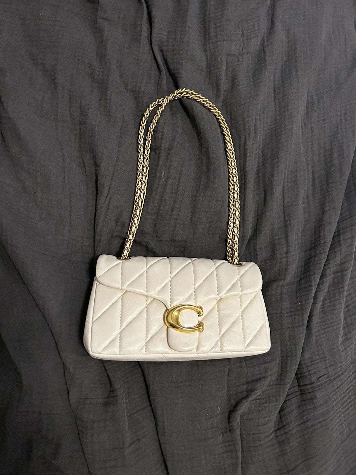 Coach handtas, Handtassen en Accessoires, Ophalen, Zo goed als nieuw, Wit, Handtas