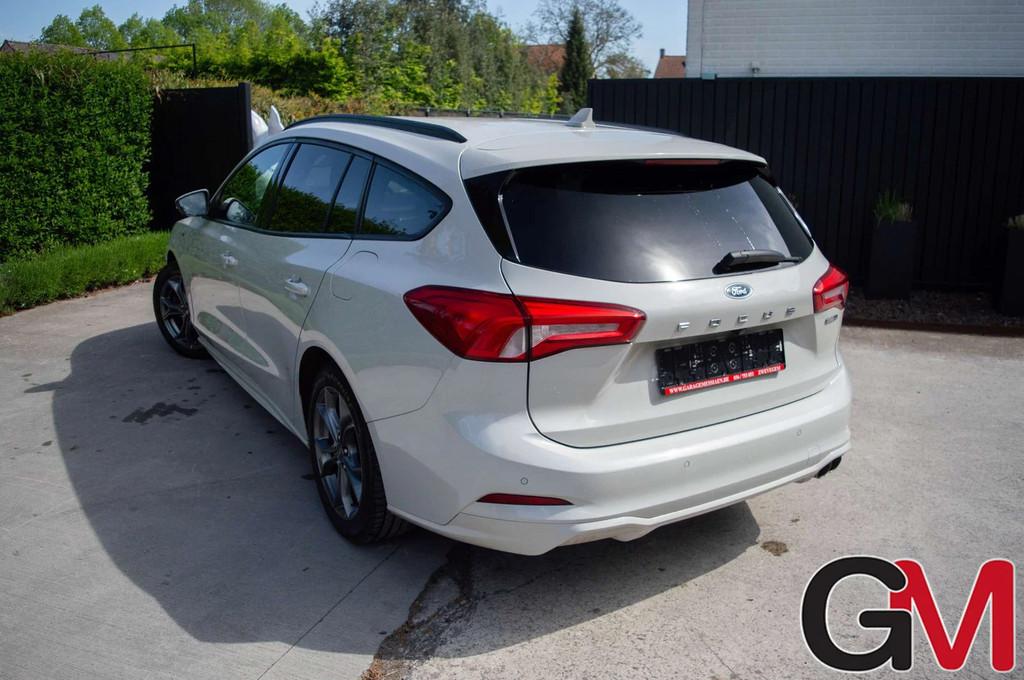 Ford Focus Focus 1.0 EcoBoost MHEV ST-Line (bj 2021), Auto's, Focus, Stof, Gebruikt, Zwart