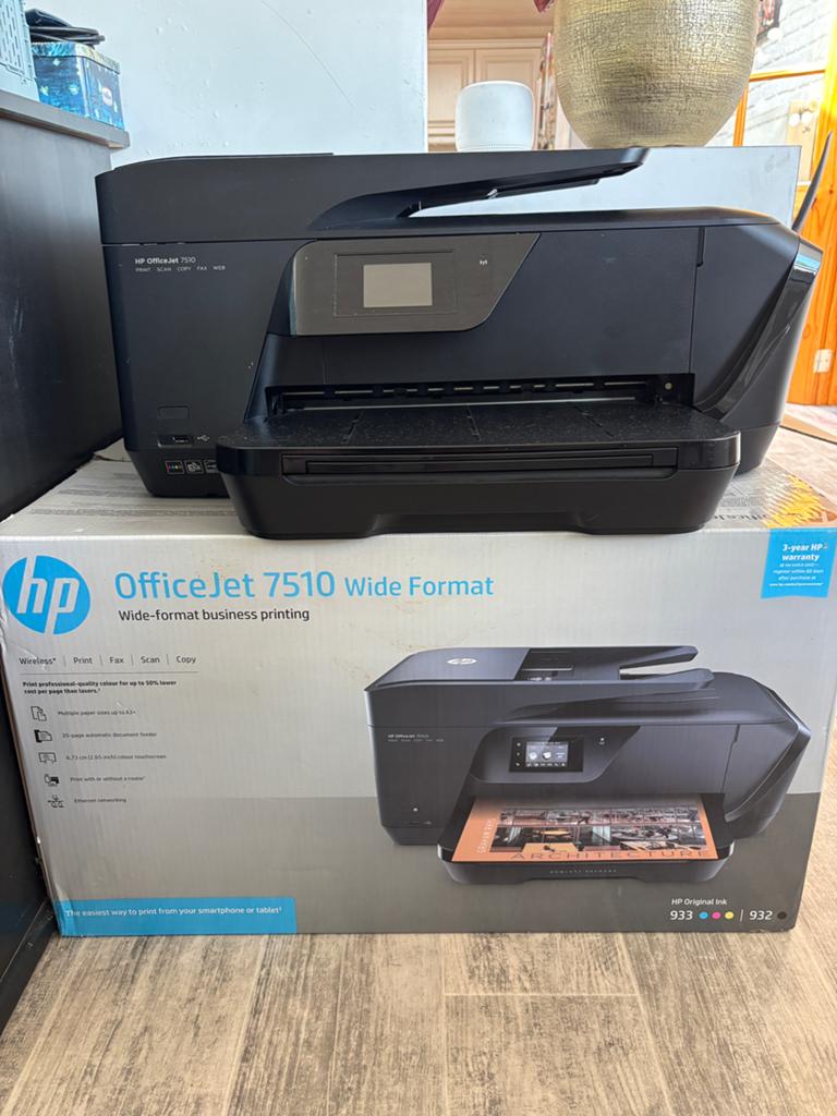 HP OfficeJet 7510, Computers en Software, Printers, Ophalen, Zo goed als nieuw, Printer