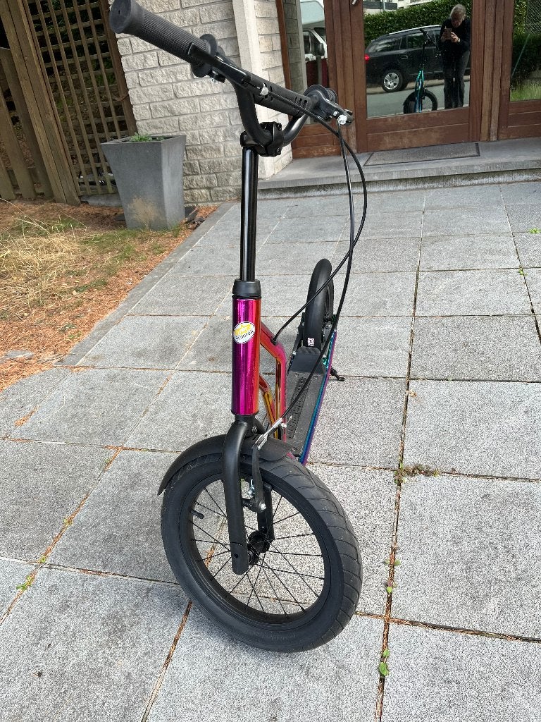 Trotinette grandes roues STAR SCOOTER, Enlèvement, Utilisé, Moins de 16 pouces