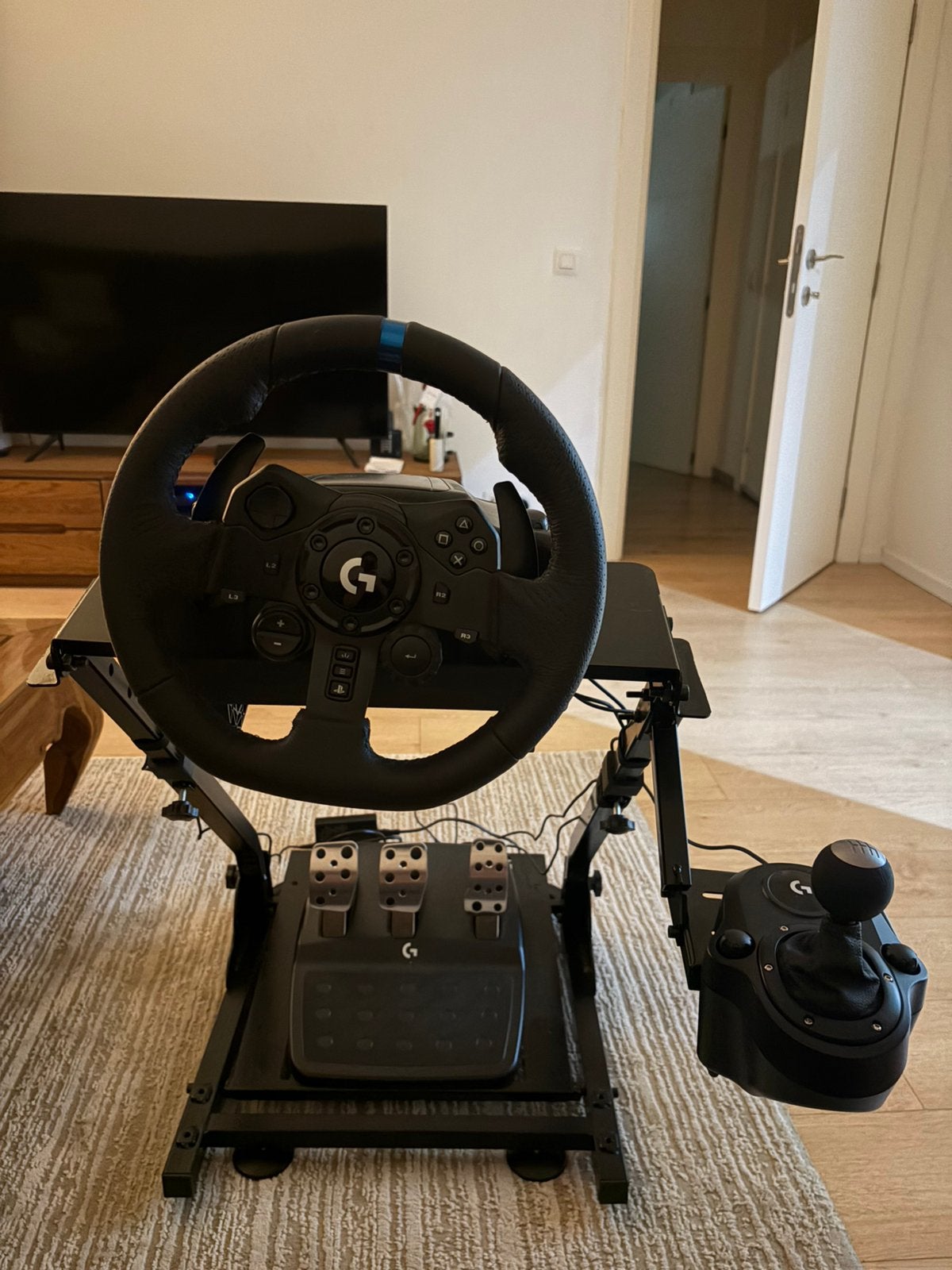 Volant logitech g923 complet pour ps5, Enlèvement ou Envoi, Neuf, Volant ou Pédales, PlayStation 5