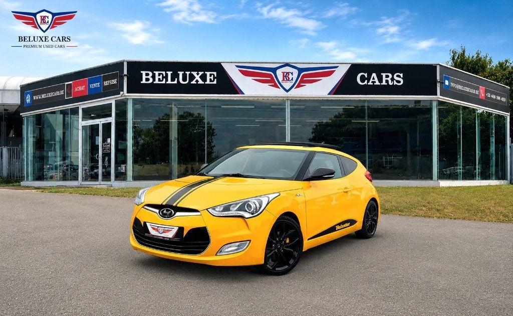 HYUNDAI VELOSTER 1.6 GDi *ECRAN*TOIT OUVRANT*PDC*CLIM*, Autos, Euro 5, Achat, 4 portes, Entreprise