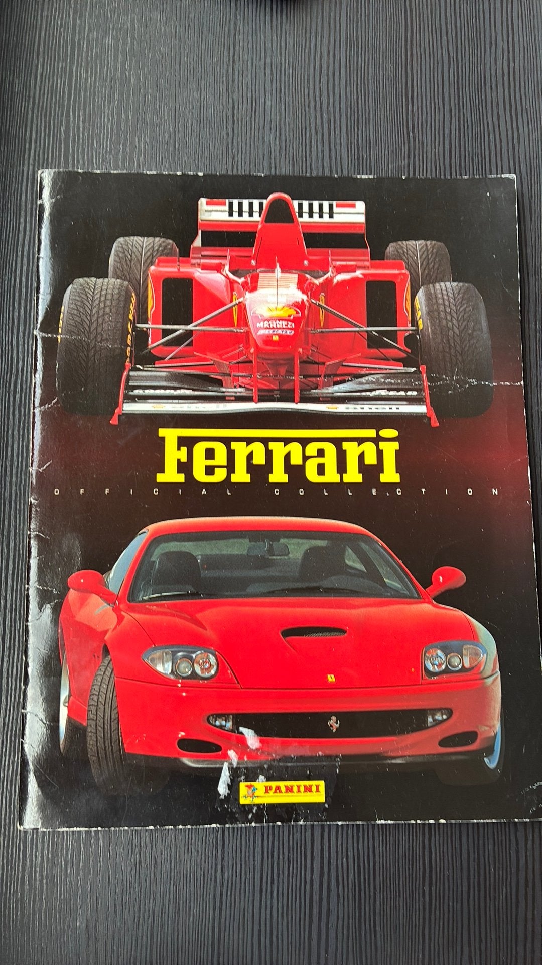 Ferrari official collection PANINI, Ophalen of Verzenden, Gelezen, Ferrari