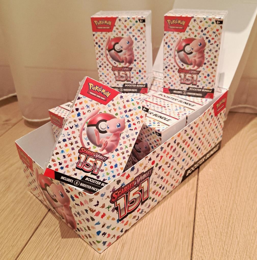 151 sealedbooster bundle, Ophalen, Nieuw, Boosterbox, Foil